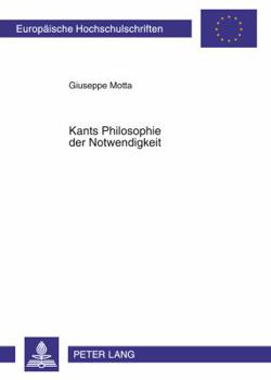 Paperback Kants Philosophie der Notwendigkeit [German] Book