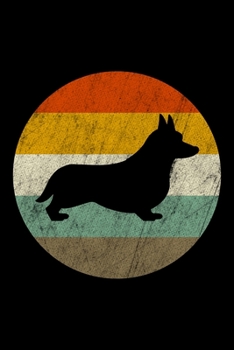 Planner: 2020 diary: Increase productivity, improve time management, reach your goals: Retro sunset Corgi illustration trendy cover