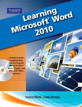 Spiral-bound Learning Microsoft Office Word 2010 [With CDROM] Book