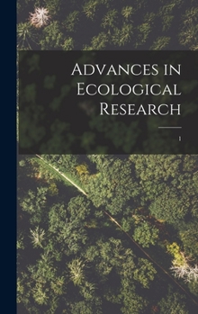 Hardcover Advances in Ecological Research; 1 Book