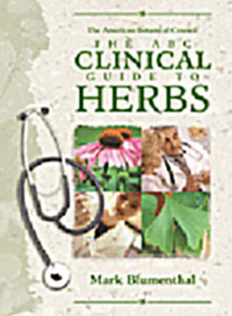 Hardcover The ABC Clinical Guide to Herbs Book