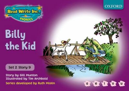 Paperback Read Write Inc. Phonics: Purple Set 2 Storybooks: Billy the Kid Book