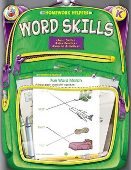 Paperback Word Skills, Grade K Book