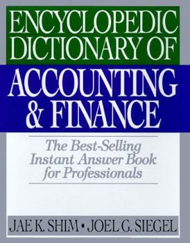 Hardcover Encyclopedic Dictionary of Accounting and Finance Book