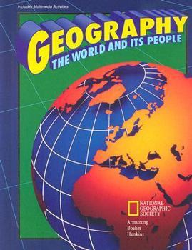 Hardcover Geography the World and Its People Book
