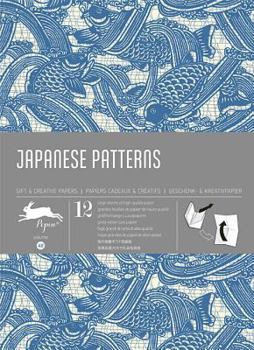 Paperback Japanese Patterns: Gift & Creative Paper Book Vol.40 (Multilingual Edition) Book