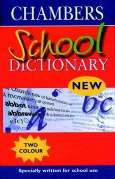 Hardcover Chambers School Dictionary Book