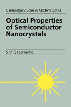 Paperback Optical Properties of Semiconductor Nanocrystals Book