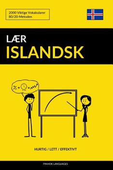 Paperback Lær Islandsk - Hurtig / Lett / Effektivt: 2000 Viktige Vokabularer [Norwegian] Book