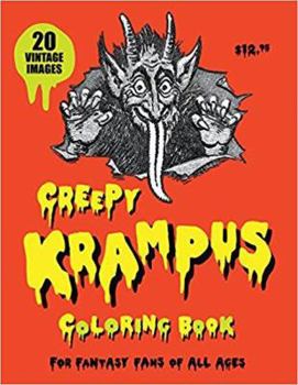 Paperback Creepy Krampus Coloring Book