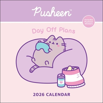 Calendar Pusheen 2026 Wall Calendar: Day Off Plans Book