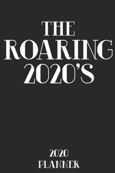The Roaring 2020's 2020 Planner: This Art Deco Roaring 20's is the perfect Weekly Planner Gift for the New Year. 2020 Gift for Flappers V6