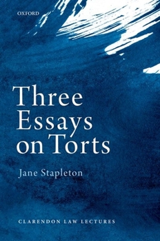 Hardcover Three Essays on Torts Book