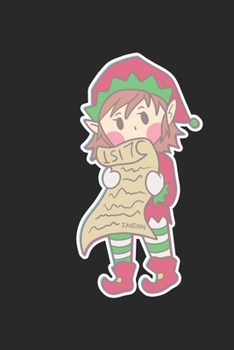 Paperback Christmas Elve Notebook: Graph Paper Journal 6x9 - 120 Pages Book