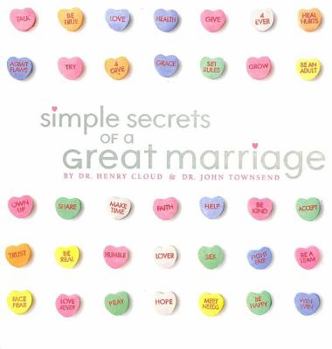 Hardcover Simple Secrets of a Great Marriage Book