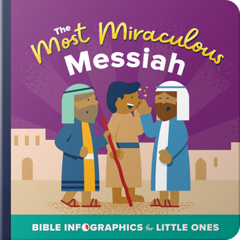 Board book The Most Miraculous Messiah: A Bible Infographics for Kids Look at the Miracles of Jesus Book
