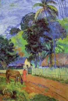 "Landscape" by Paul Gauguin - 1899: Journal (Blank / Lined)