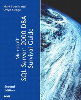 Paperback Microsoft SQL Server 2000 DBA Survival Guide Book