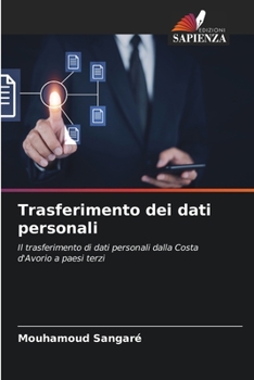 Paperback Trasferimento dei dati personali [Italian] Book