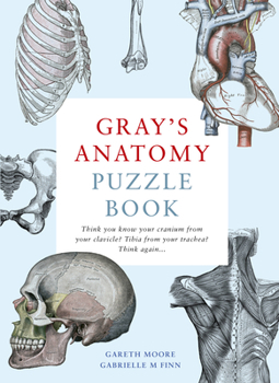 Paperback Gray's Anatomy Puzzle Book