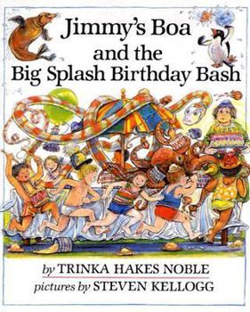 Hardcover Jimmy's Boa and the Big Splash Birthday Bash Book
