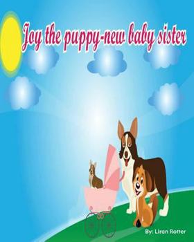Paperback Joy the puppy - New baby sister Book