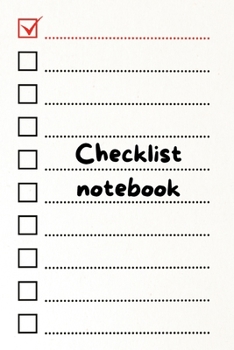 Checklist Planner for women: checklist simple to-do lists to-do checklists for daily and weekly planning 6x9 inch with 120 pages Cover Matte