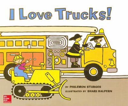 Spiral-bound McGraw-Hill Mathematics, Grade K, I Love Trucks! Big Book