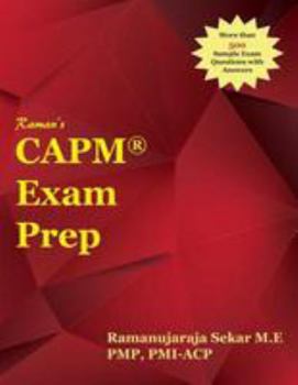 Paperback Raman's CAPM Exam Prep Guide for PMBOK 5th Edition Book