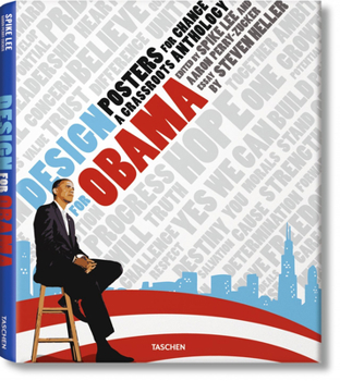 Hardcover Design for Obama. Posters for Change: A Grassroots Anthology Book
