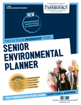 Paperback Senior Environmental Planner (C-2663): Passbooks Study Guide Volume 2663 Book