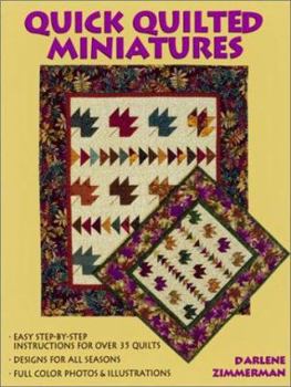 Paperback Quick Quilted Miniatures Book
