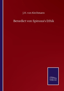 Paperback Benedict von Spinoza's Ethik [German] Book