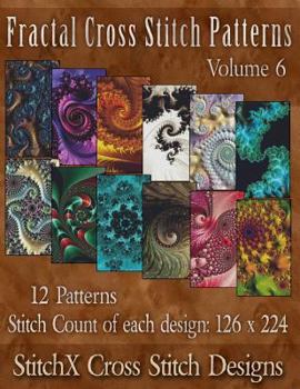 Paperback Fractal Cross Stitch Patterns Volume 6 Book