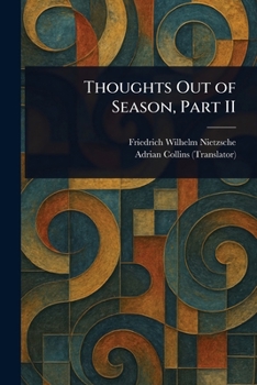 Paperback Thoughts Out of Season, Part II Book