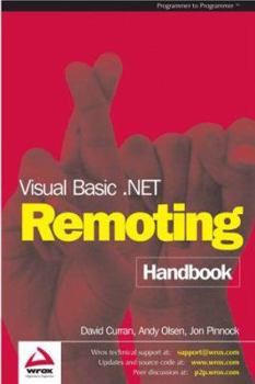 Paperback Visual Basic .Net Remoting Handbook Book