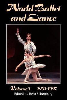 Paperback World Ballet and Dance, Volume 3, 1991 - 1992 Book