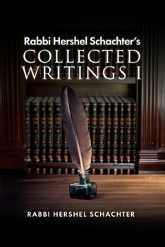 Paperback Rabbi Hershel Schachter's Collected Writings I Book