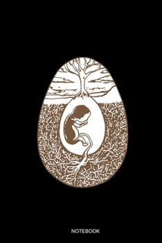 Notebook: Blank Lined Journal 6x9 - Doula Notebook I Birth Of Tree Midwife Labor Birth Worker Appreciation Gift