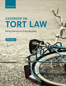 Paperback Casebook on Tort Law 17th Edition Book