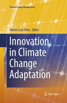 Paperback Innovation in Climate Change Adaptation Book
