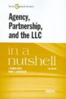 Paperback Hynes and Loewenstein's Agency, Partnership, and the LLC in a Nutshell, 5th Book