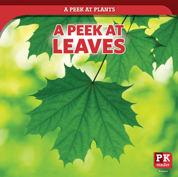 Paperback A Peek at Leaves Book
