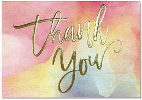 Misc. Ty Note Watercolor Sunset Book