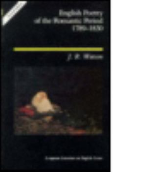 Paperback English Poetry of the Romantic Period 1789-1830 Book