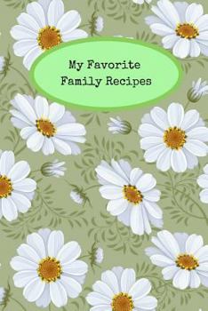 Paperback My Favorite Family Recipes Book