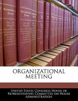 Paperback Organizational Meeting Book