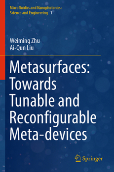 Paperback Metasurfaces: Towards Tunable and Reconfigurable Meta-Devices Book