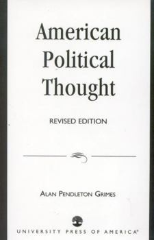 Paperback American Political Thought Book