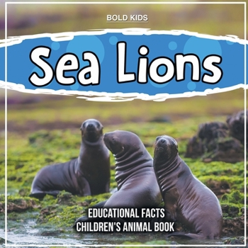 Paperback Sea Lions Educational Facts Children's Animal Book